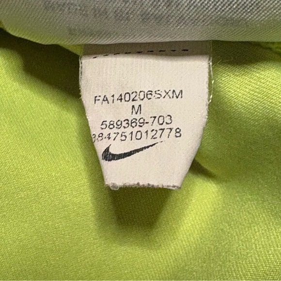 Nike Women's Bright Lime Tank Top - Picture 7 of 9